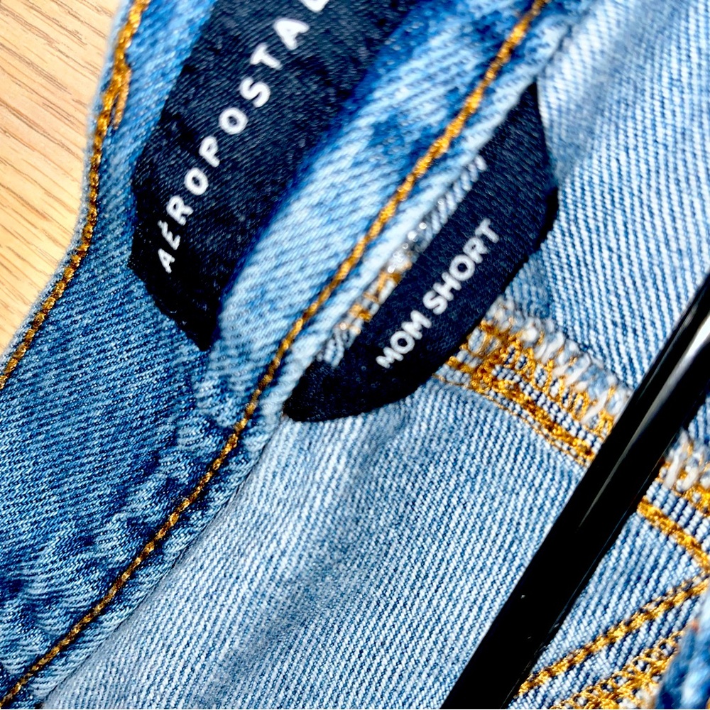 Aeropostale mom cut off denim shorts sz 10